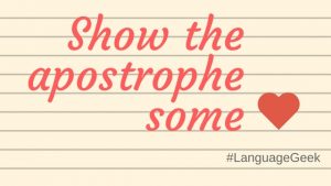 apostrophe apostrophes italics quotation